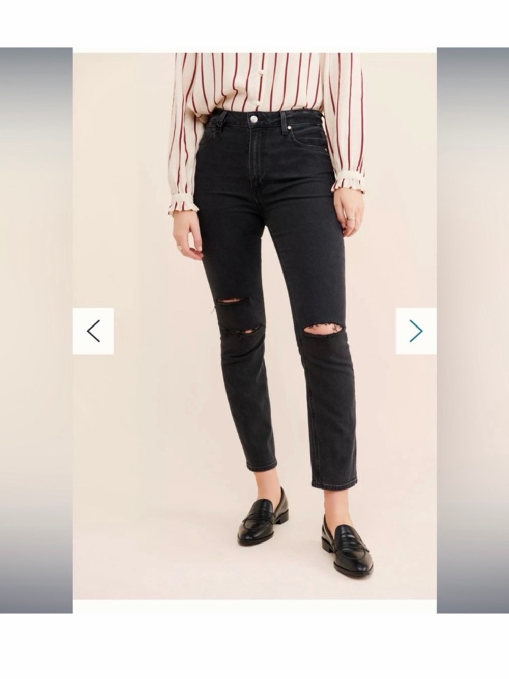 PAIGE Sarah Slim Leg Jeans